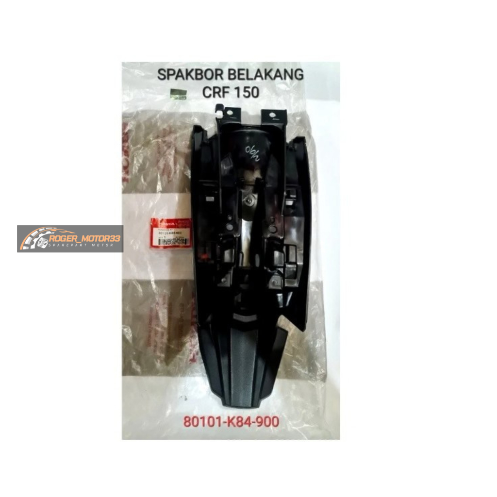 SPAKBOR SAYAP BELAKANG FENDER B CRF 150 ORIGINAL ASLI 80101-K84-900