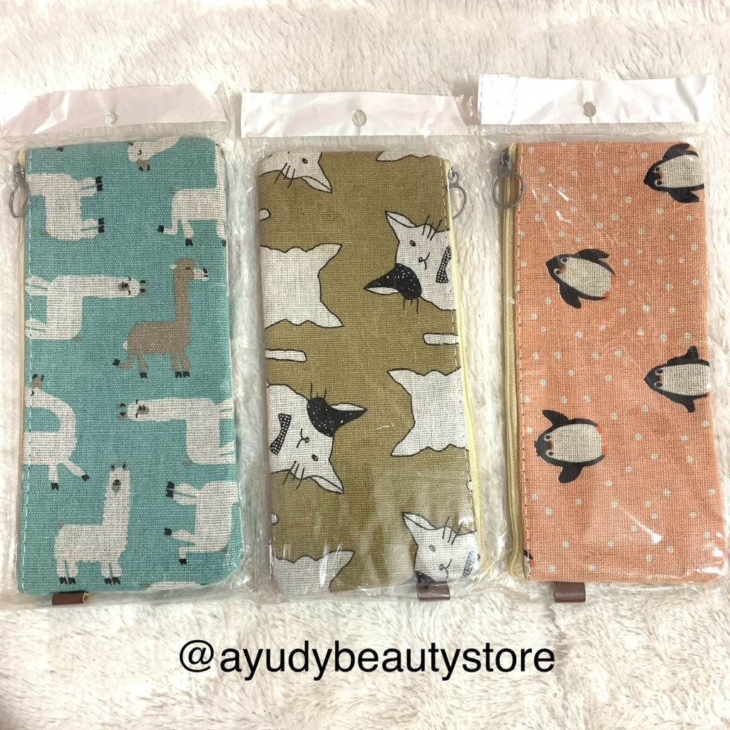 DOMPET HP BAHAN MOTIF MIX | Dompet Hp Karakter Lucu