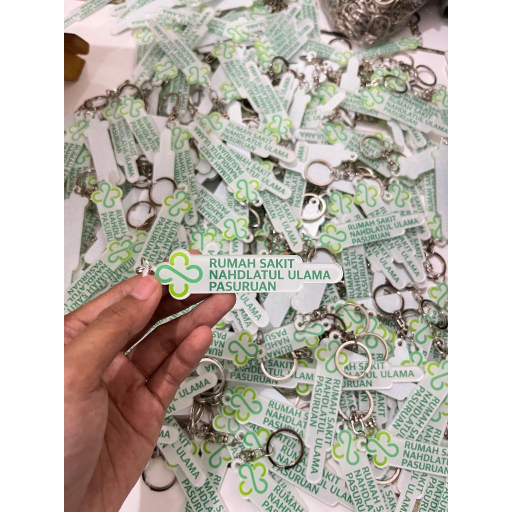 Gantungan Kunci Akrilik Custom Gantungan Kunci SATUAN Ganci Satuan