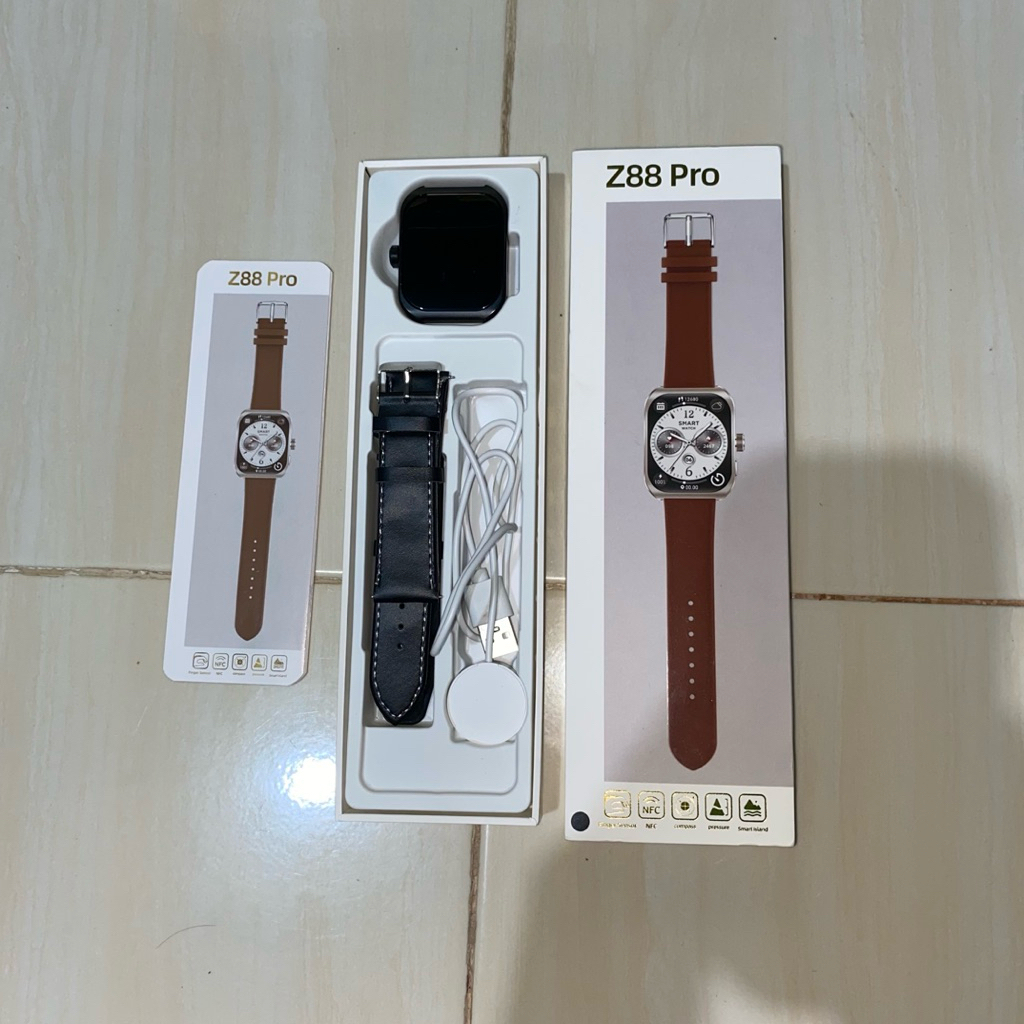 PL Smartwatch jam set lengkap