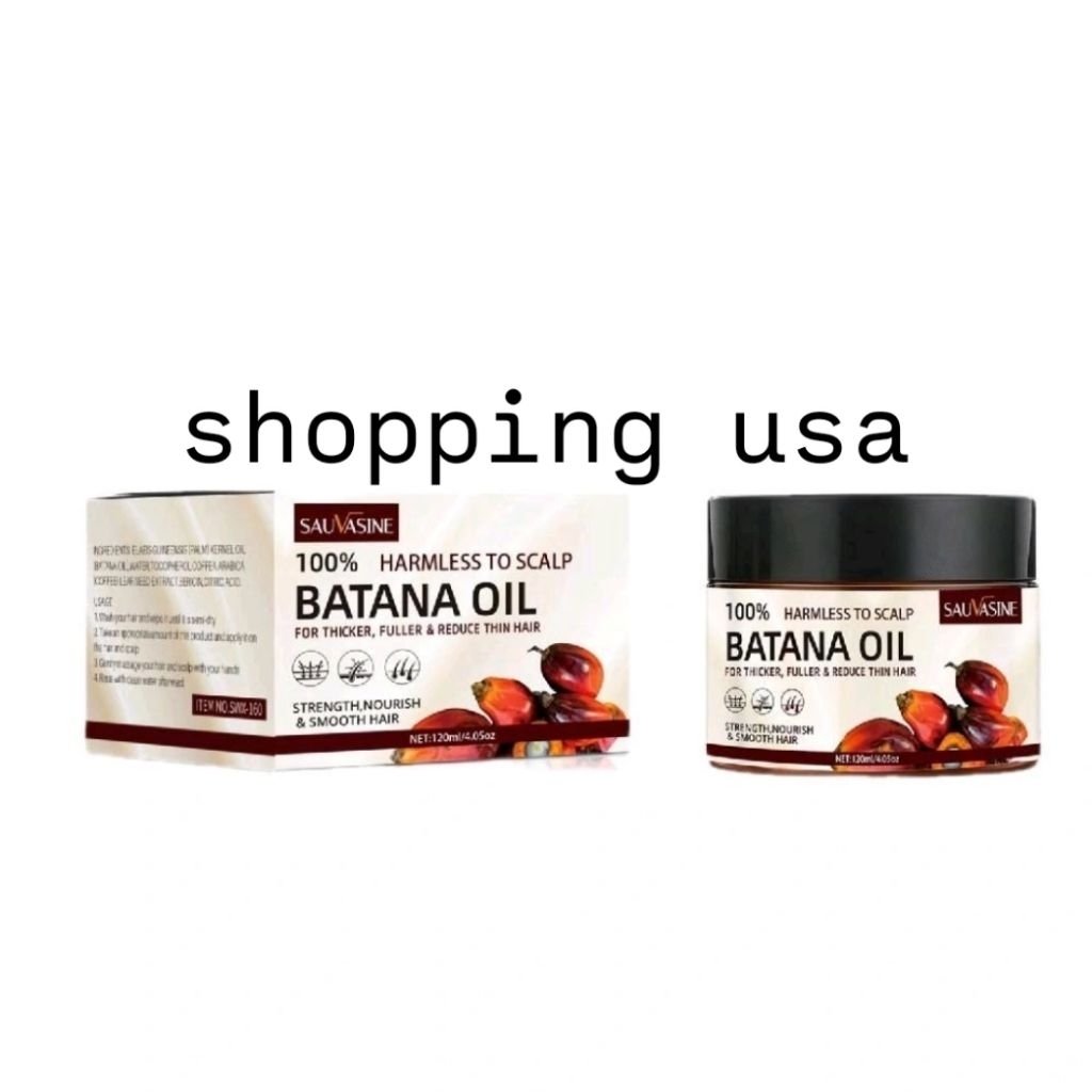 batana sausavine batana oil Conditioner 120ml menebalkan, menyuburkan, dan mengurangi rambut rontok 