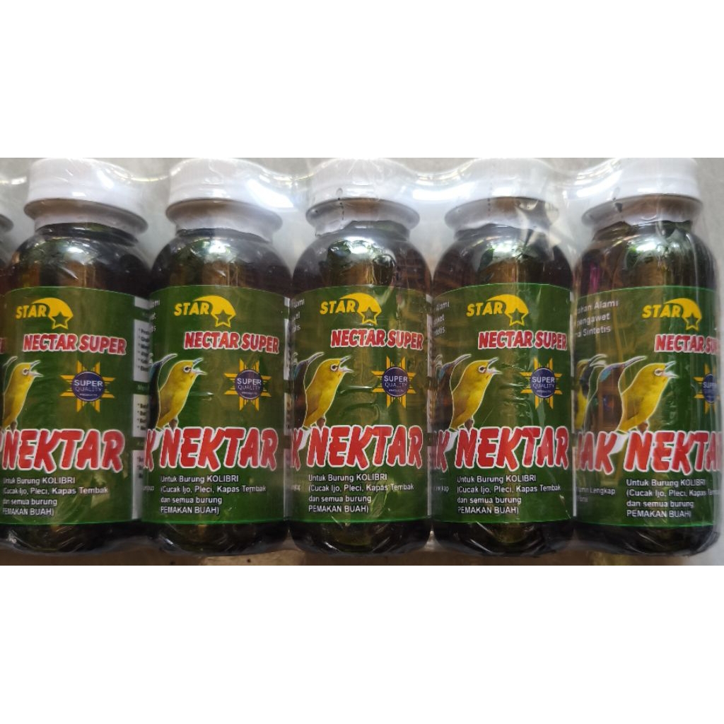 nektar rudjak pakan burung kolibri