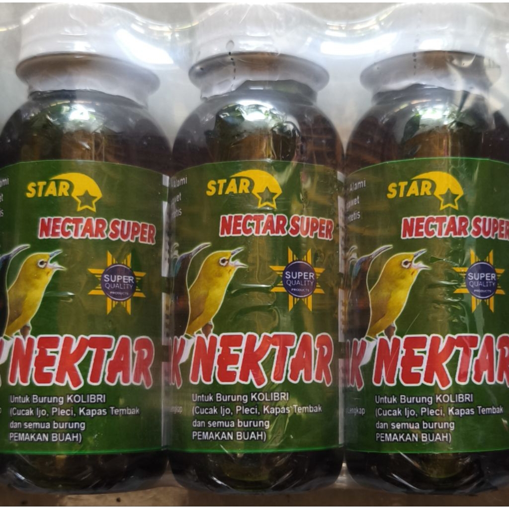 Rudjak nektar pakan burung konin sogon