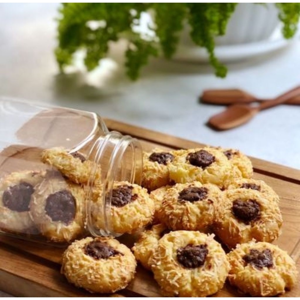 thumbprint coklat chess cookies_250 Gram