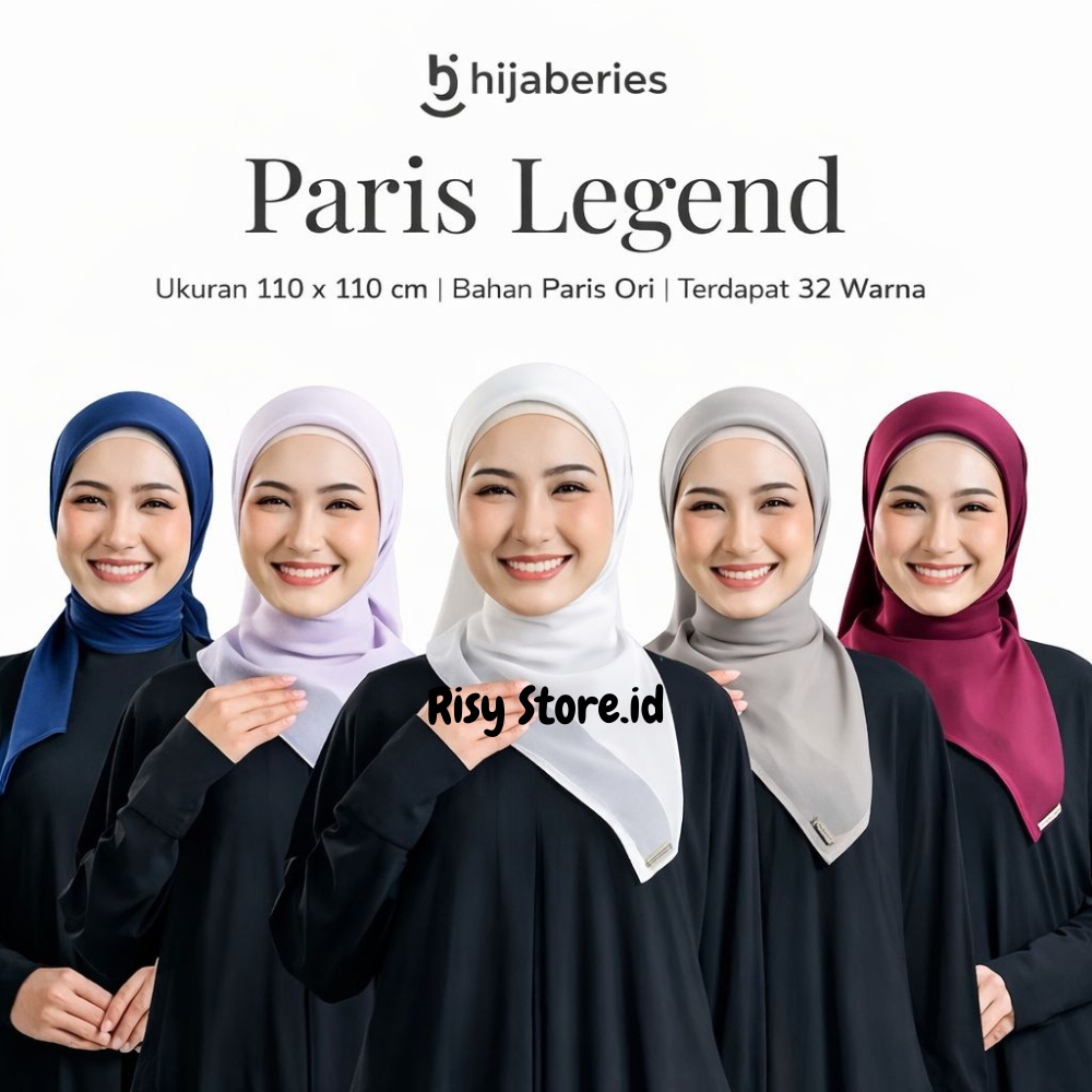 Paris Legend Hijaberies Free (Pouch Hijaberies)
