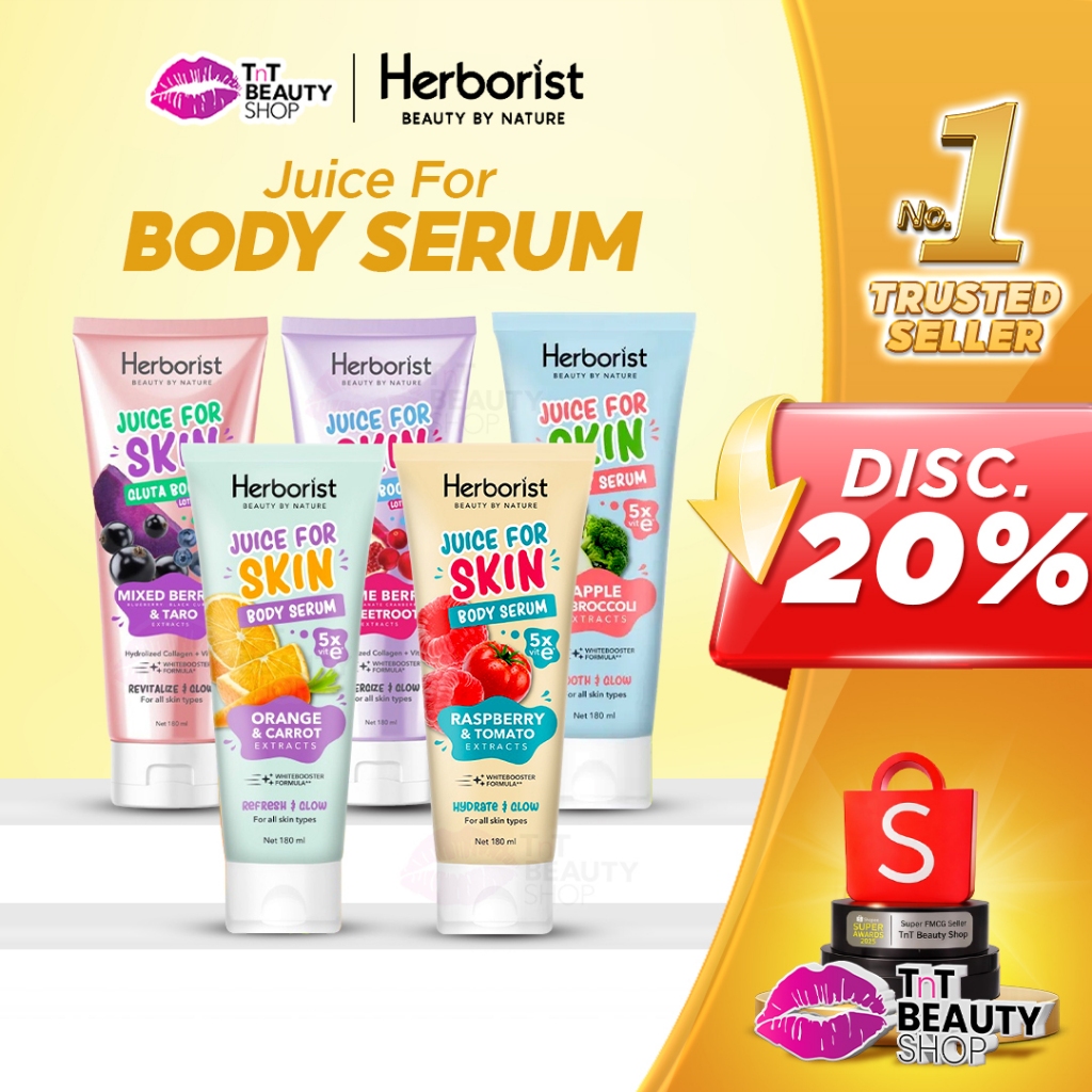 Herborist Juice For Skin Body Serum - 180gr - TnT Beauty Shop