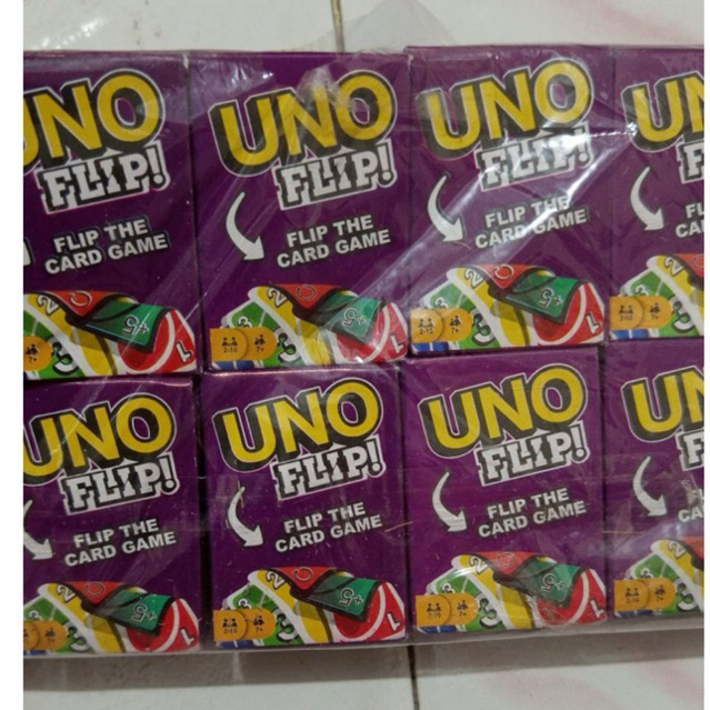 UNO FLIP CARD GAME // KARTU UNO FLIP PERMAINAN KELUARGA // UNO FLIP ORIGINAL STYLE // BOARD GAME SER
