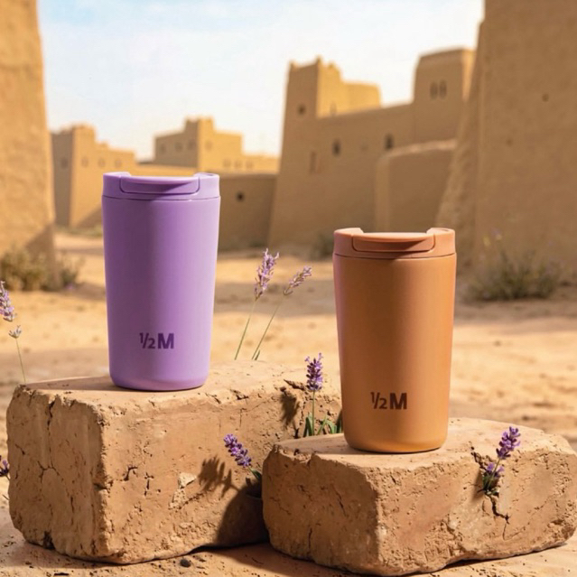 Tumbler Half Million Ungu/Purple,Coklat/Brown,Pink,Ori Ksa Tumbler Half Milion 1/2M Termurah Co