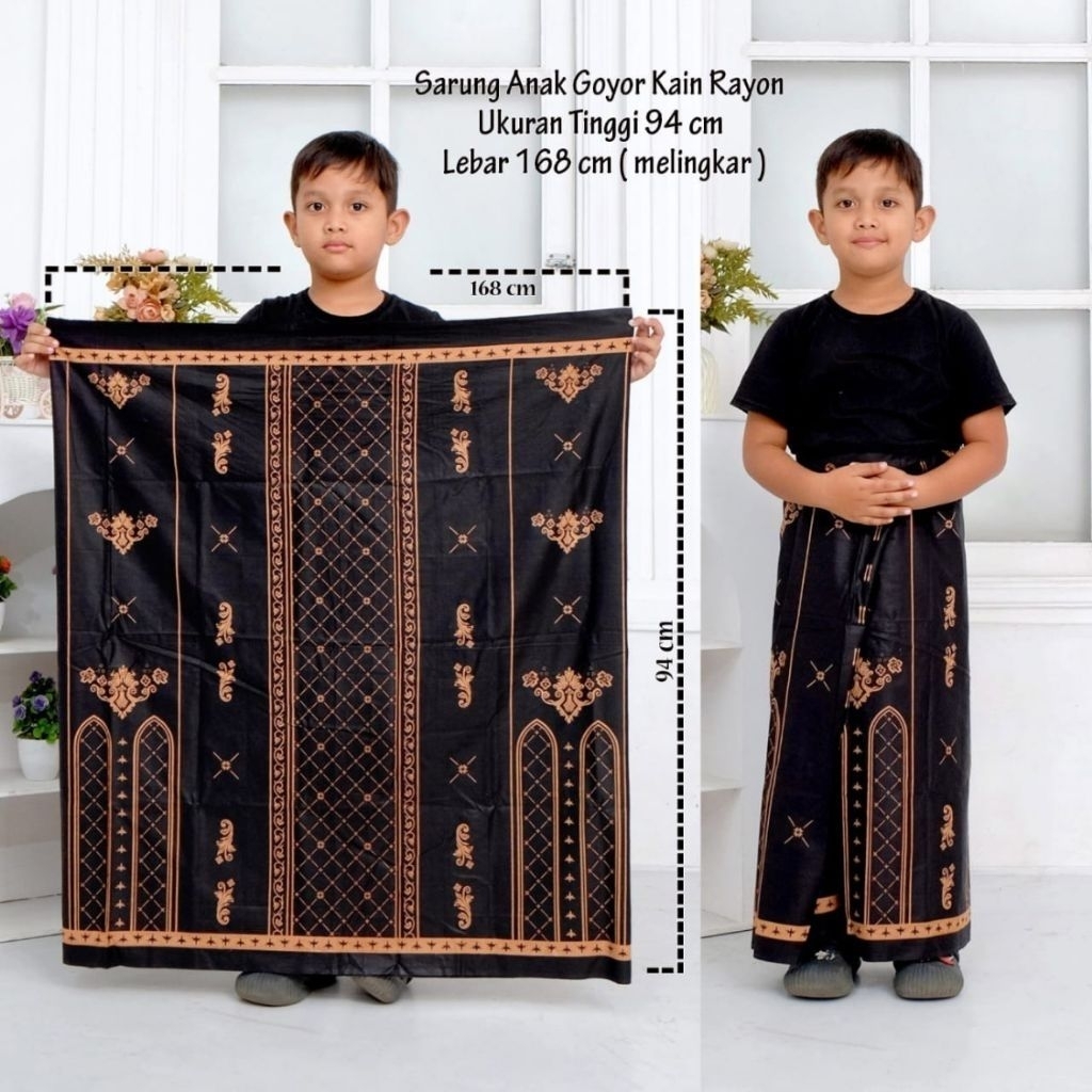SARUNG ANAK. SARUNG BATIK. SARUNG BATIK KAIN RAYON TEBAL HALUS