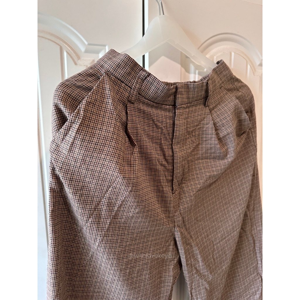 Dark Academia Classic Brown Pants
