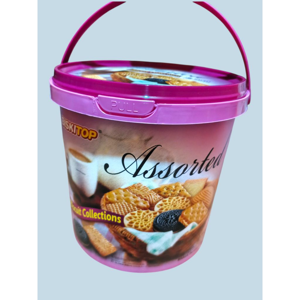 Biskitop Biskuit Aneka Rasa Ember 400 gr