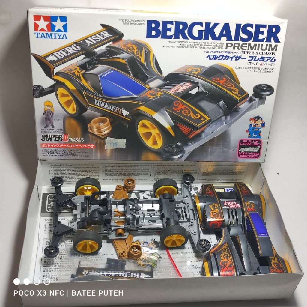 TAMIYA MINI 4WD BERGKAISER ORIGINAL TAMIYA