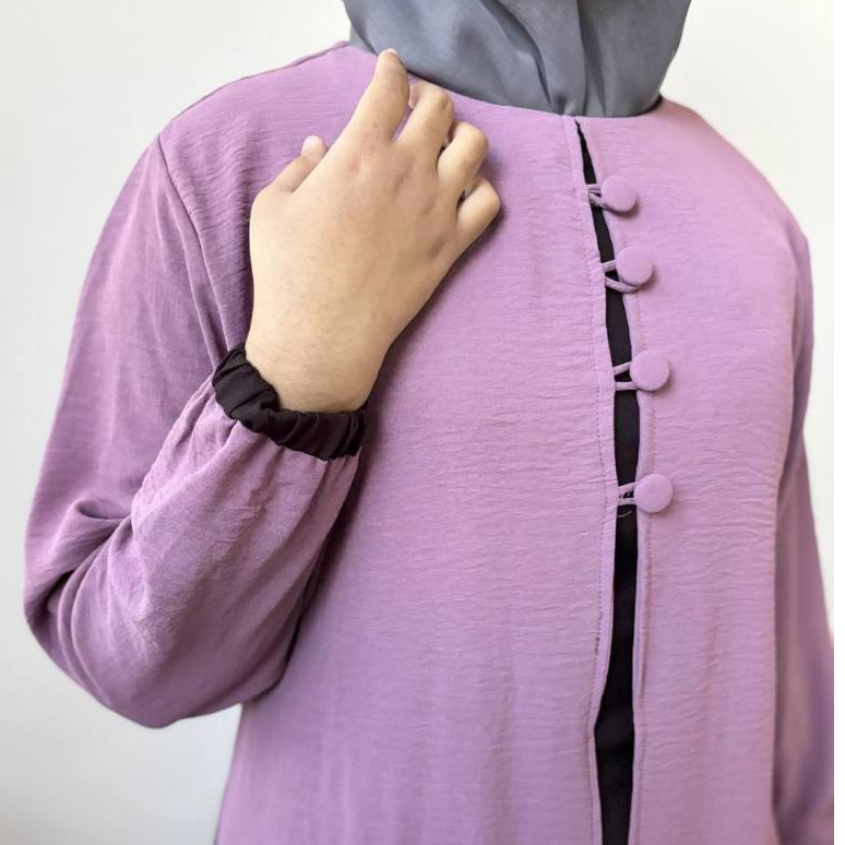 Zalfa Abaya Gamis Dewasa Gamis Crinkle Baju Muslim Crinkle Airflow Jumbo Maxi Premium