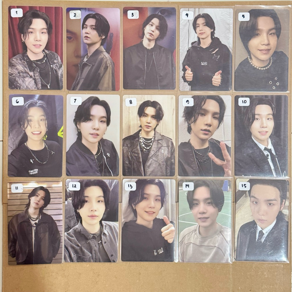 Photocard Suga DDAY original