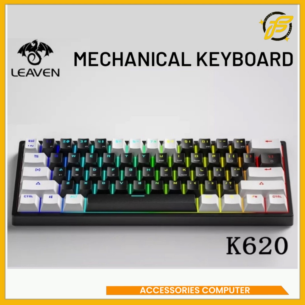 K620 Leaven Mechanical Gaming Keyboard RGB Type-C
