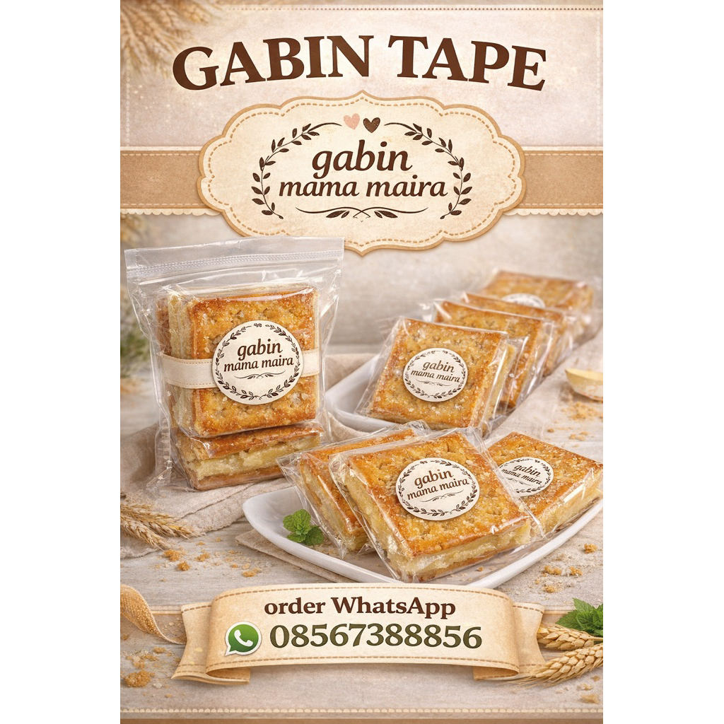Gabin Tape (Kue Jadul) Enak