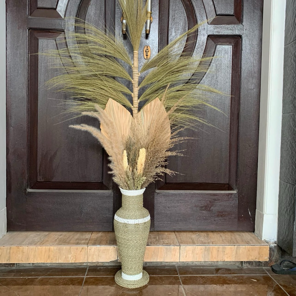 paket jumbo/BUNGA KERING/ DAUN SADENG/ PAMPAS BULU/PAMPAS RAYUNG