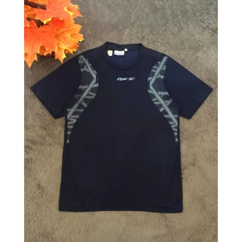 Link Cekout T - Shirt Jersey Reebok Biru Dongker Original.