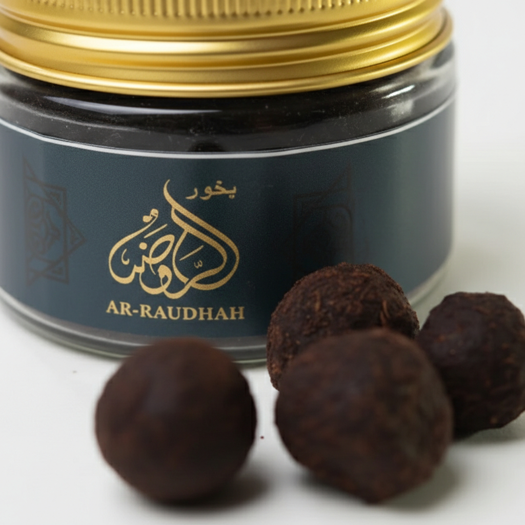 (Bisa COD, Instant, Same Day) Bukhur Ma'moul Oud Azraq 20gr  | Buhur Mamoul Bulet / Dupa Arab / Bakh