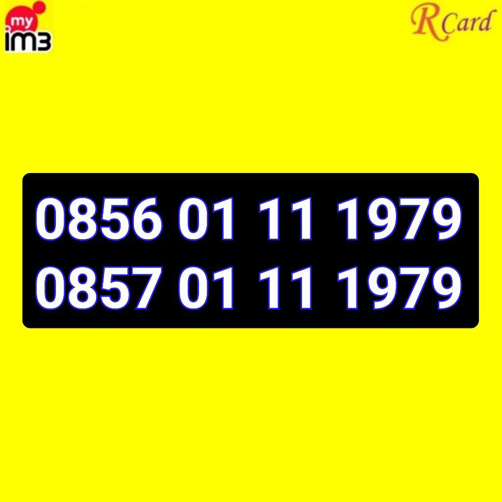 Perdana Nomor Cantik IM3 Indosat Tahun 01 11 0111 1979