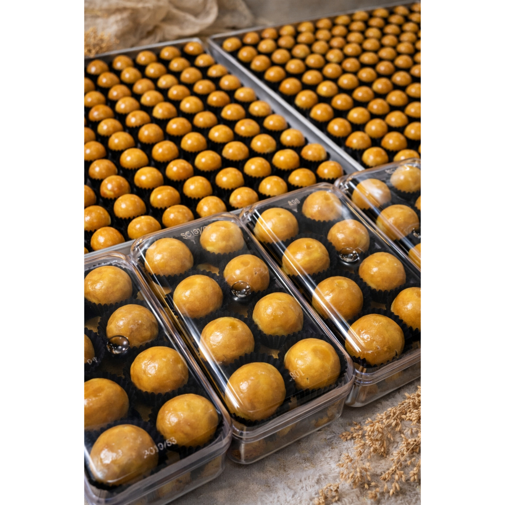 NASTAR Premium Butter Wisman Lembut Moist | Selai Nanas Legit Tanpa Pengawet | Kue Kering Spesial Lebaran | Kemasan Jar 750ml & Hardtop 350gr by RaMaChef