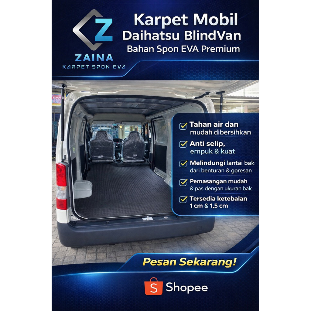 Promo Murah Karpet Daihatsu Blind Van Grand Max