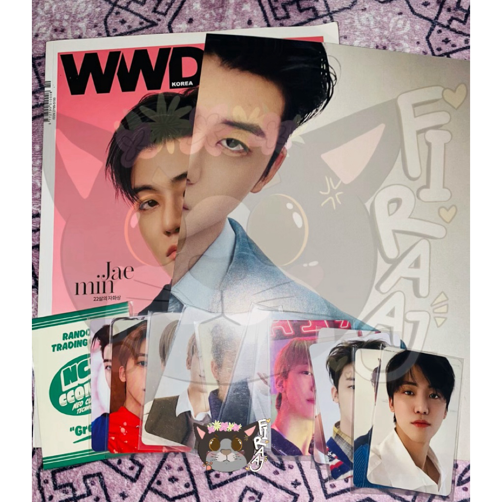 WTS MAJALAH NA JAEMIN WWD KOREA SELATAN 2021 (FREE PC SEPERTI DIGAMBAR)