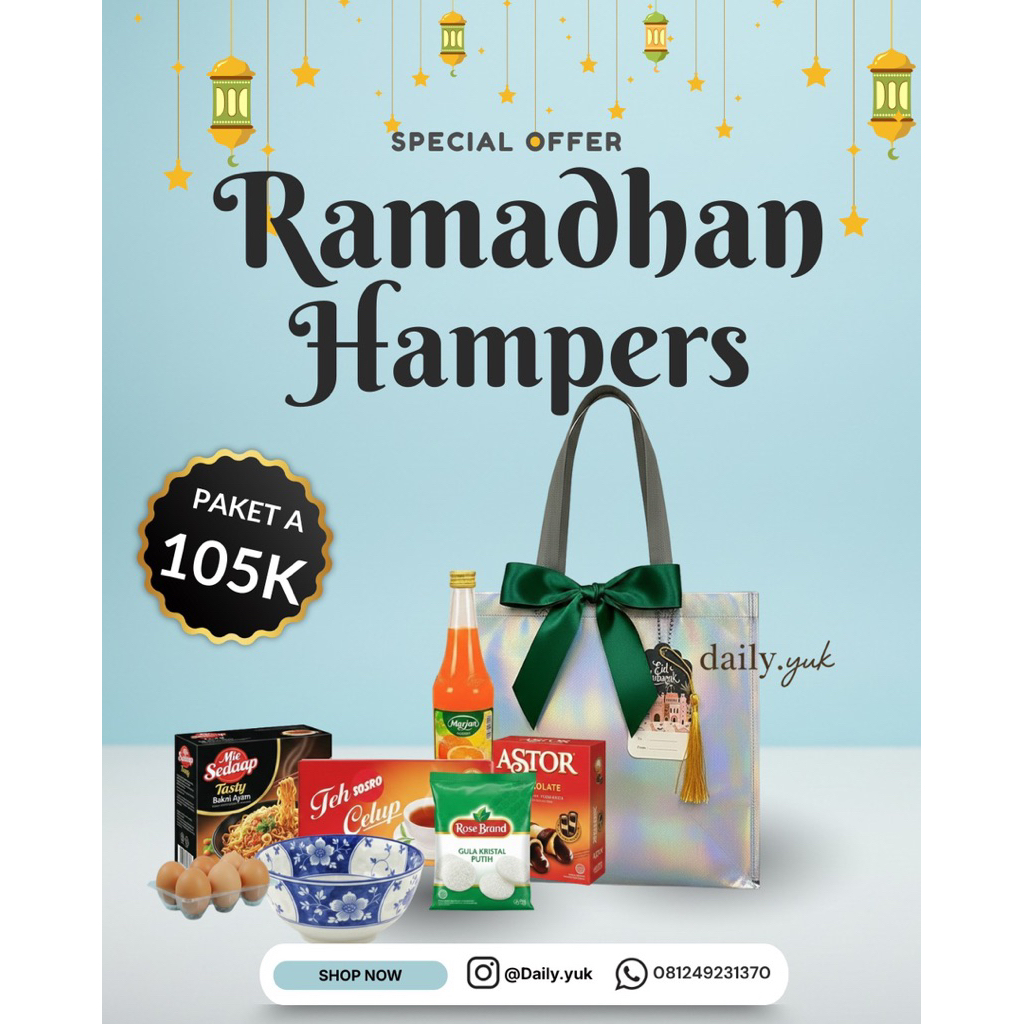 HAMPERS SEMBAKO MURAH | HAMPERS LEBARAN SEMBAKO