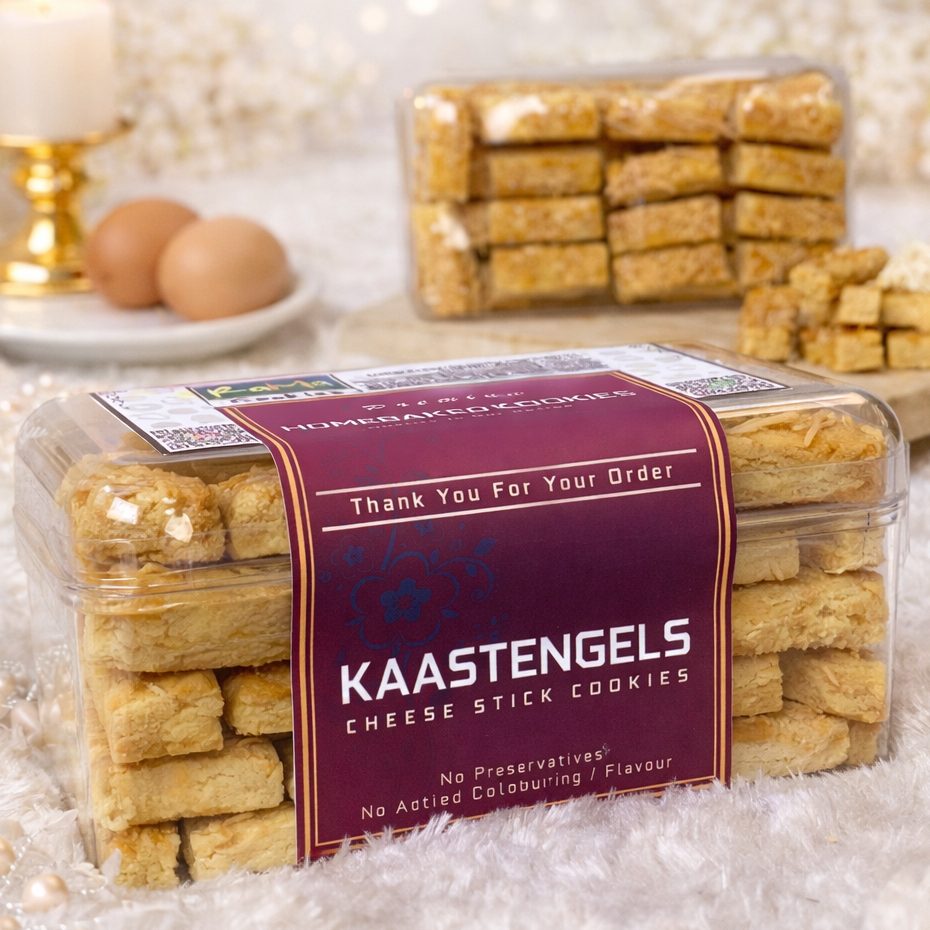 KASTENGEL Triple Cheese Edam Parmesan Cheddar Premium Wisman | Hardtop 350gr & Kemasan Jar 750ml | Spesial Kue Kering Lebaran by RaMaChef