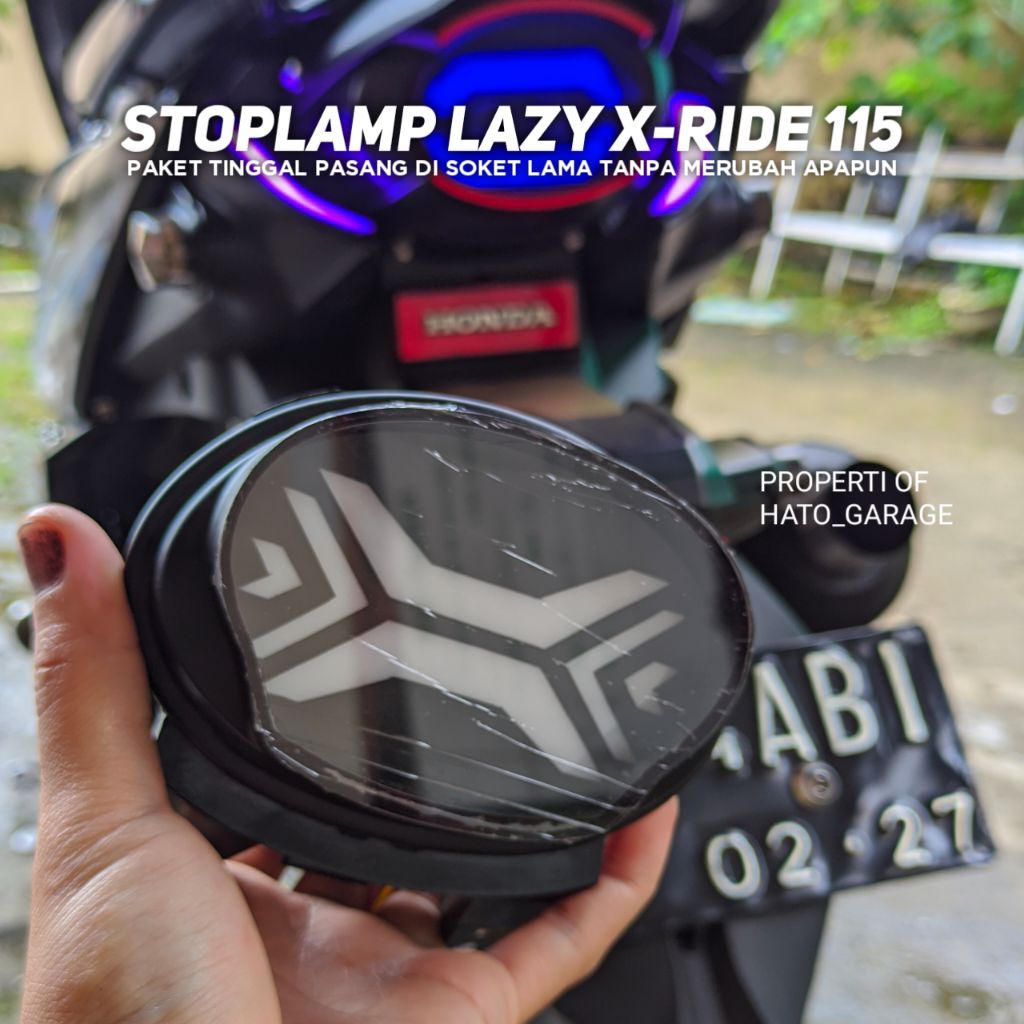 Stoplamp Lazy X-Ride 115 Fullset - Stoplamp RGB X-Ride - Stoplamp X-Ride Custom X-Ride 115 - Lampu B