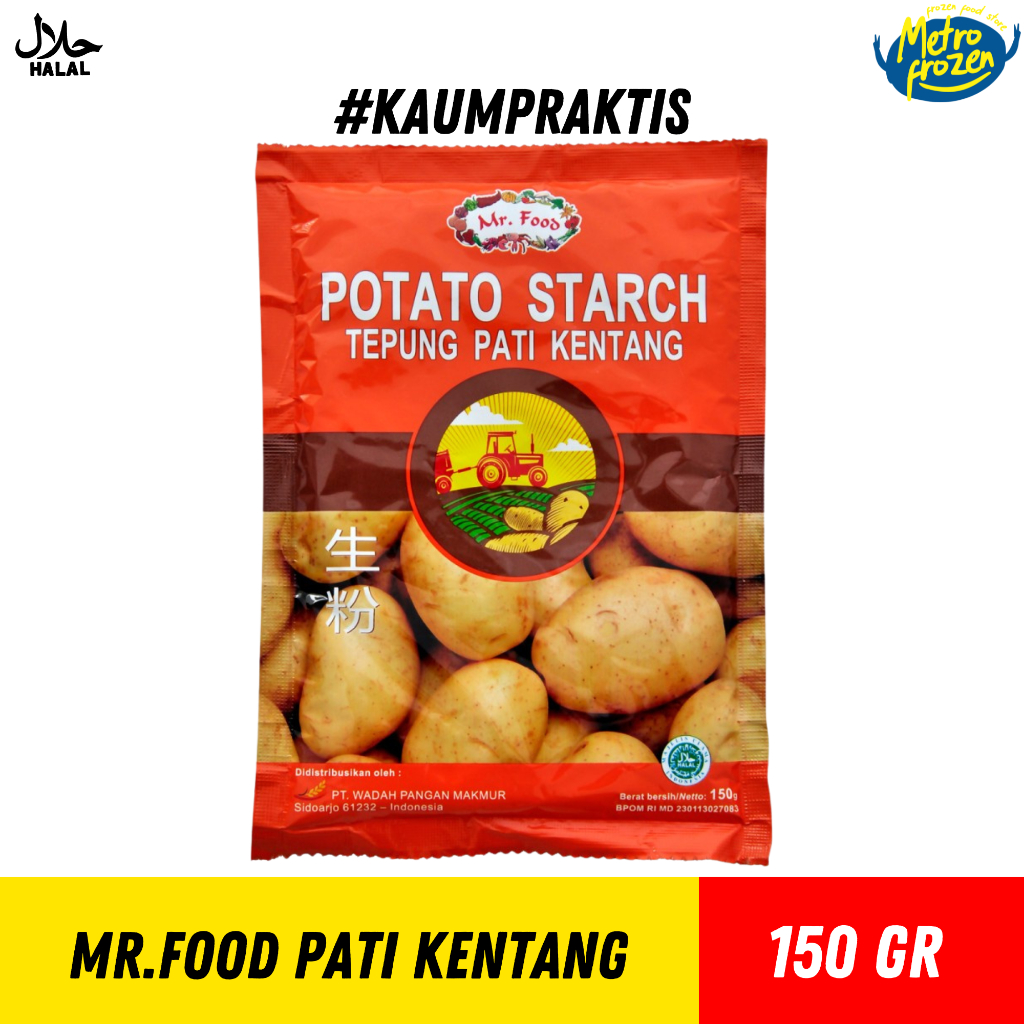 MR. FOOD Tepung Pati Kentang ( Potato Starch ) 150gr