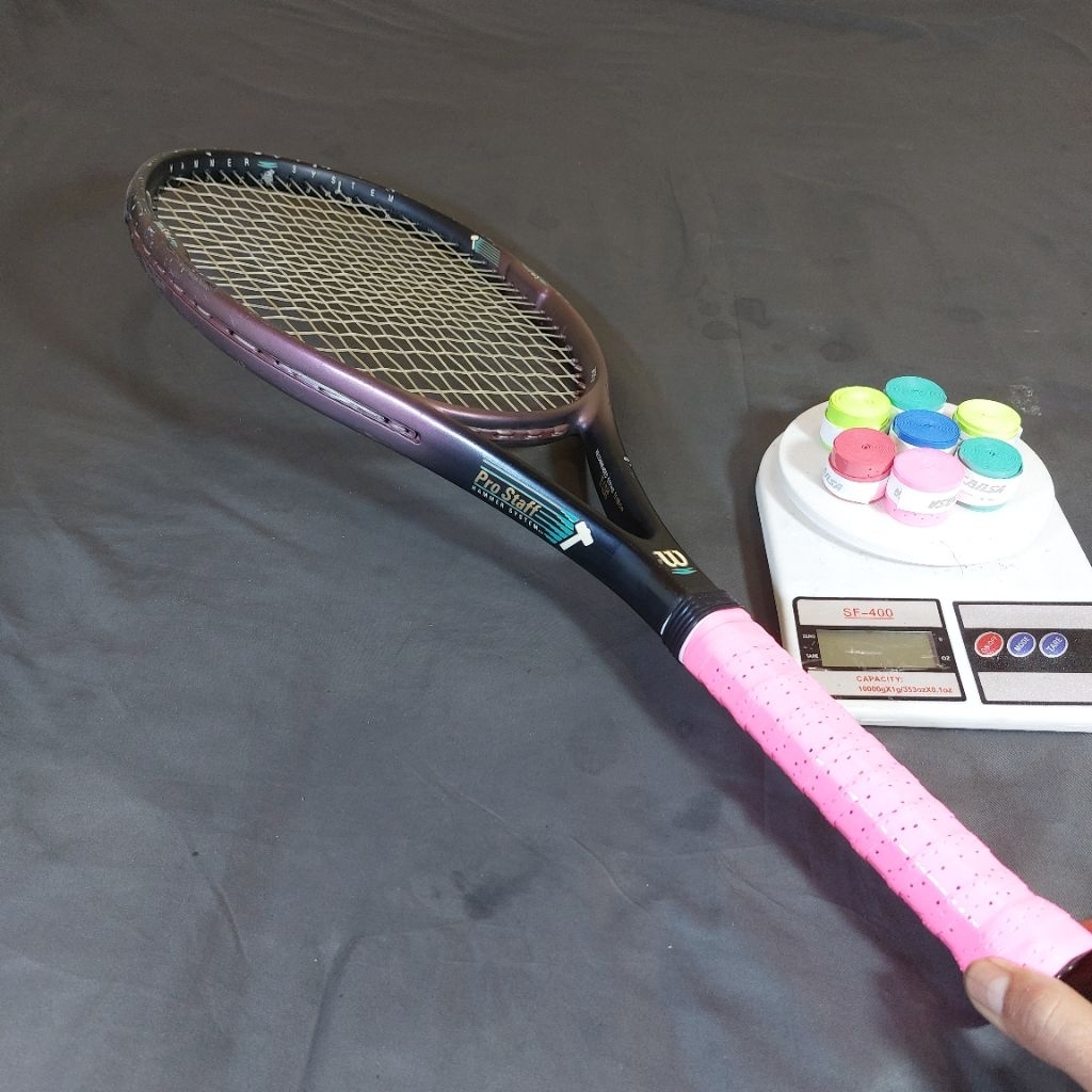 RAKWT TENIS ORIGINAL WILSON PRO STAFF HAMMER SYSTEM 272GRAM BEKAS