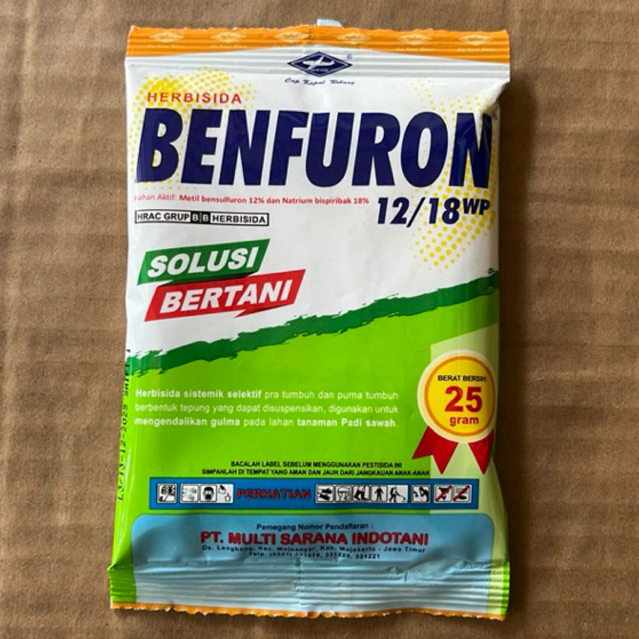 Herbisida Benfuron 25 gr