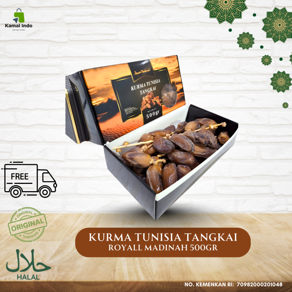 Kurma Tunisia Tangkai Royal Madinah