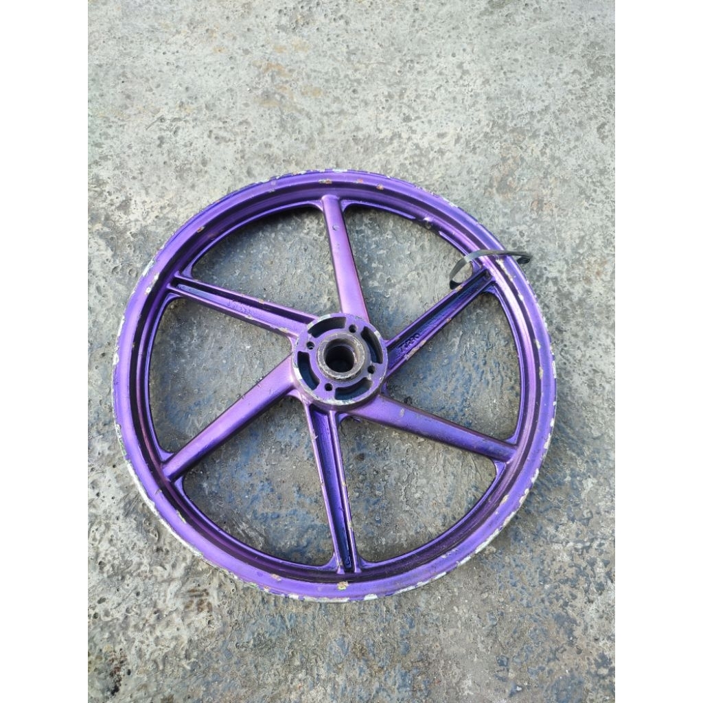 velg racing turbo lobang 4 palang 6 miring depan saja