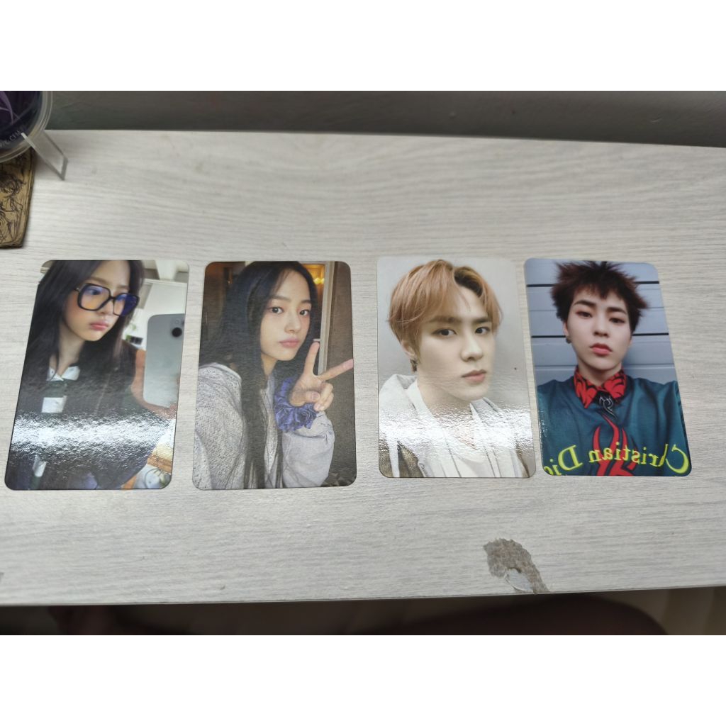 Kpop photocard official Minji Kun NCT CCOMAZ dan Xiumin EXO DMMT (READ DESC)