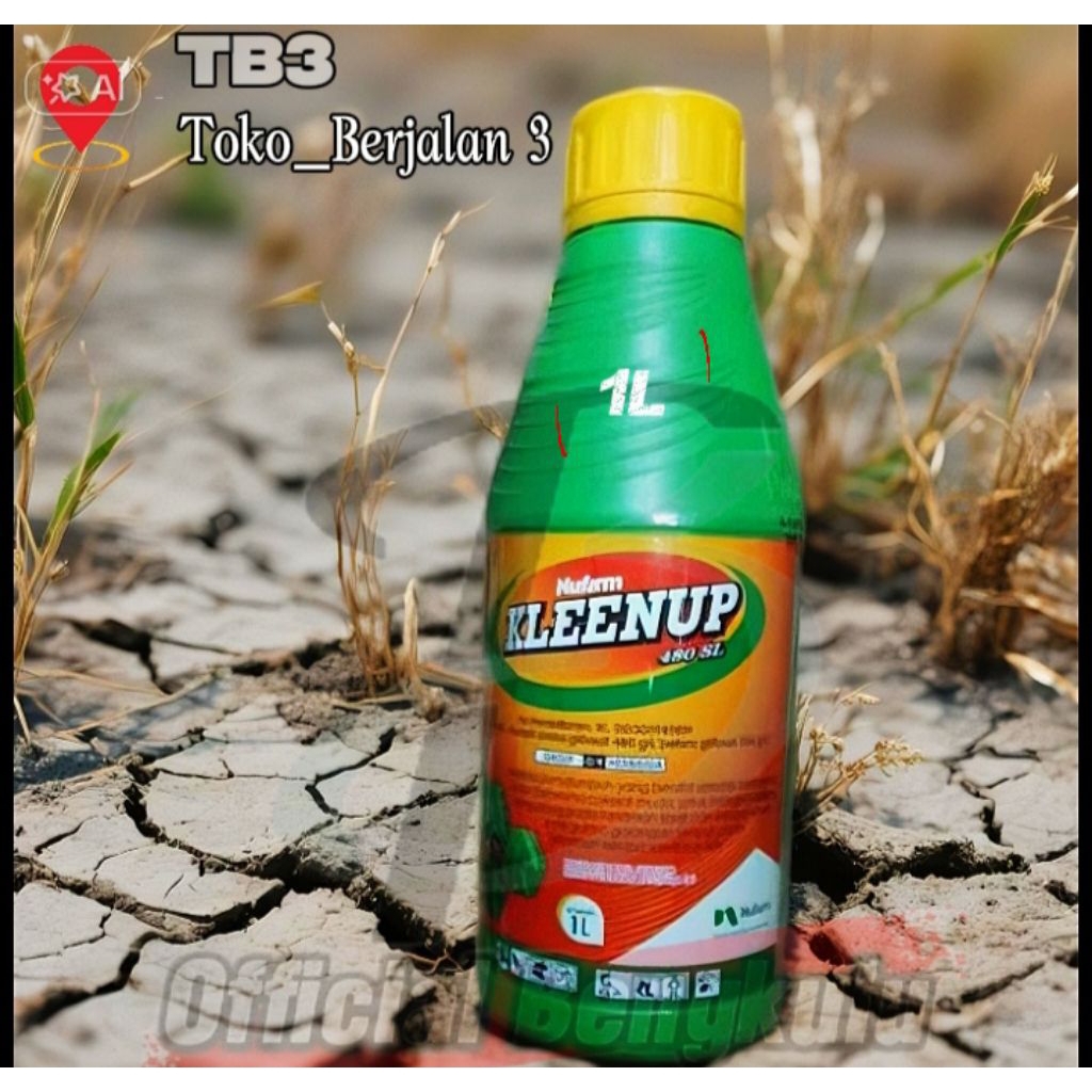 Herbisida KLEEN UP 480SL.1L Sistemik Basmi Gulma Hingga Keakarnya