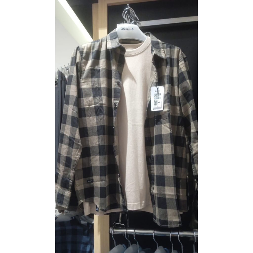 kemeja panjang pria dewasa merk osella