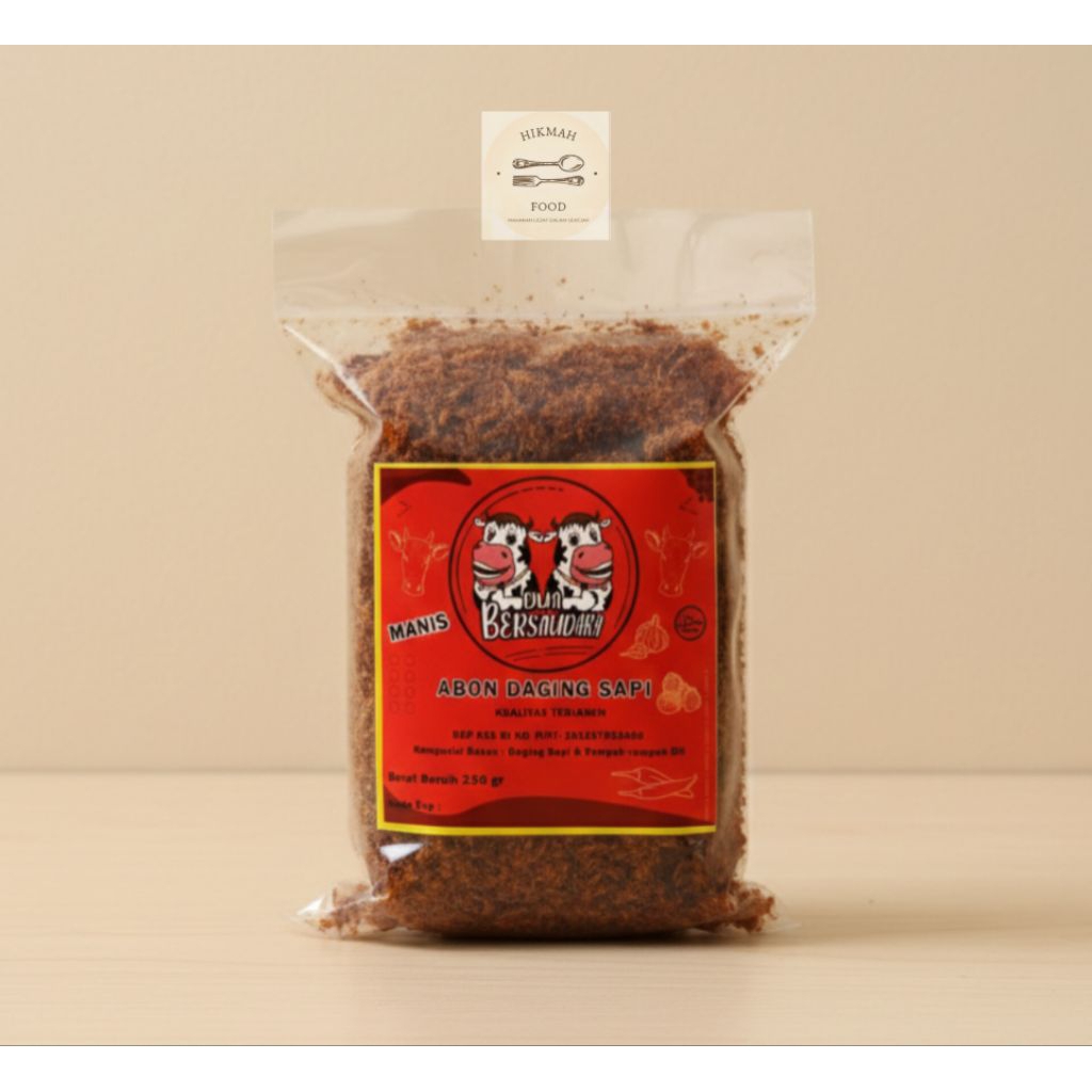 Abon Sapi Dua Bersaudara 250gr