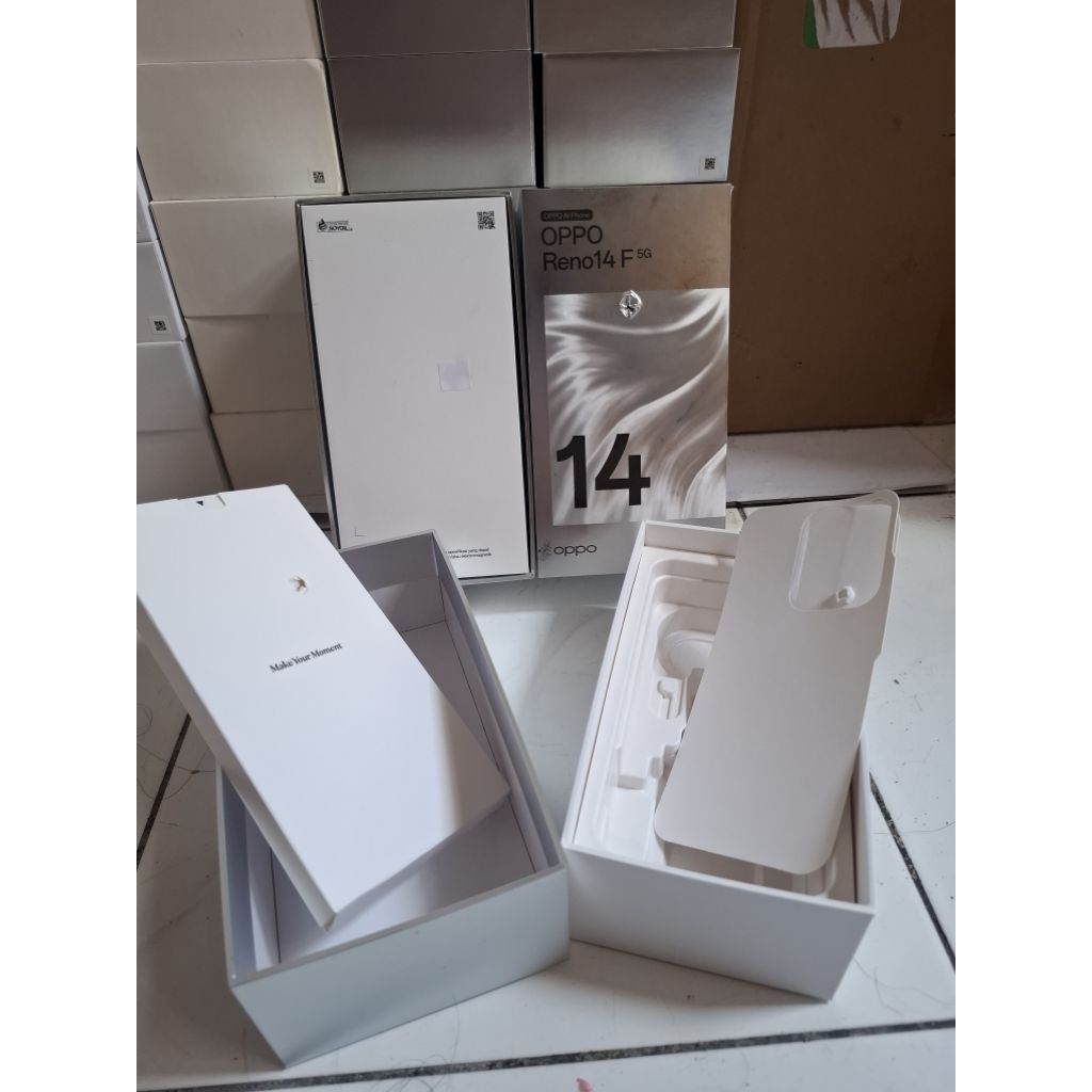 Dus box Hp Oppo Reno 14F 5G COPOTAN ORIGINAL 100%