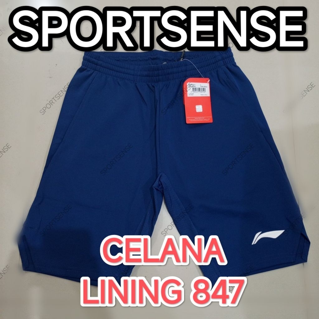 Celana Badminton Bulutangkis Pendek Lining 847 Original