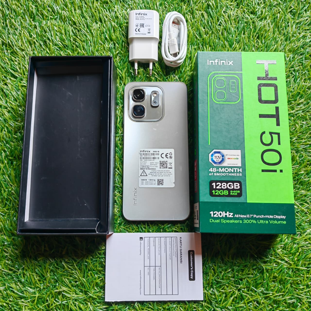 INFINIX HOT 50I SECOND 6/128GB HP SECOND HP SEKEN HP BEKAS HP MURAH