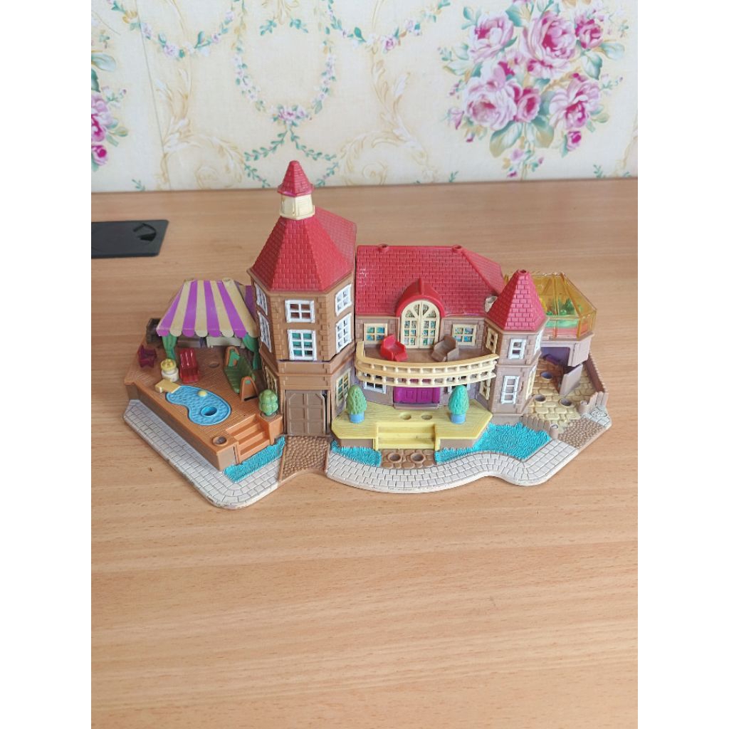 Polly Pocket Light Up Magical Mansion Bluebird Bekas 1994 Vintage