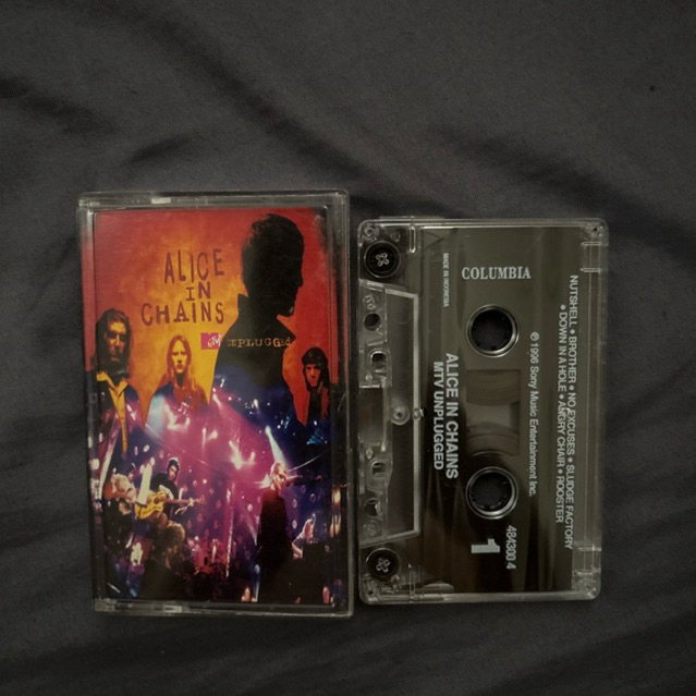 Kaset Pita/Cassete Tape Alice in Chains Unplugged Import