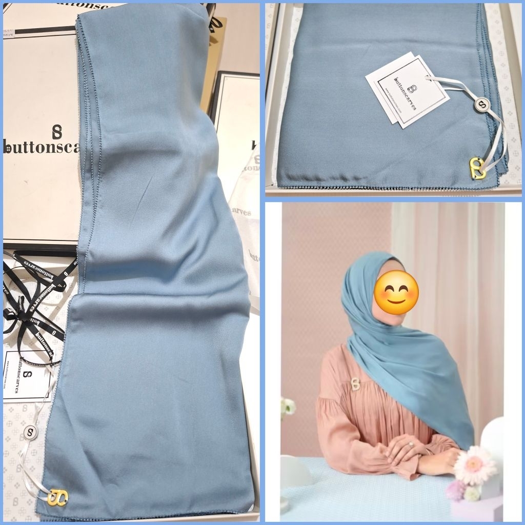 BUTTONSCARVES Zara Shawl Pasmina - ARONA | ORI NEW