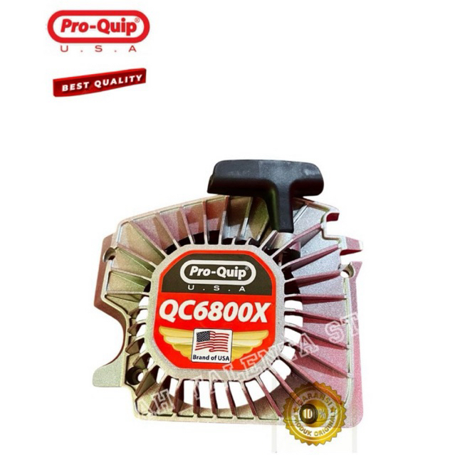 Recoil Stater Assy/ Kap Stater / Recoil Tarik / Engkol Stater Chainsaw ProQuip QC6800/QC7800 Origina