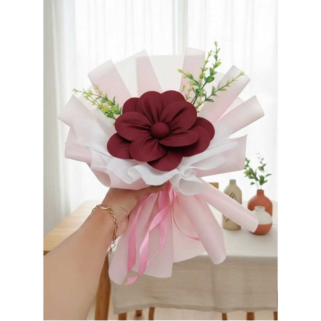 Buket Bunga Hijab Kado Wisuda Kekinian Buket Tangerang - Jakarta Buket Bunga Gift Hari Ibu