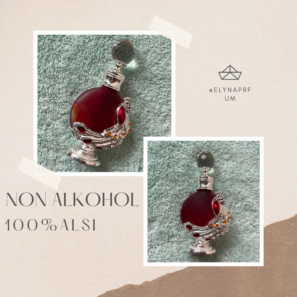 PARFUM JAFARON MERAH 100 % ASLI