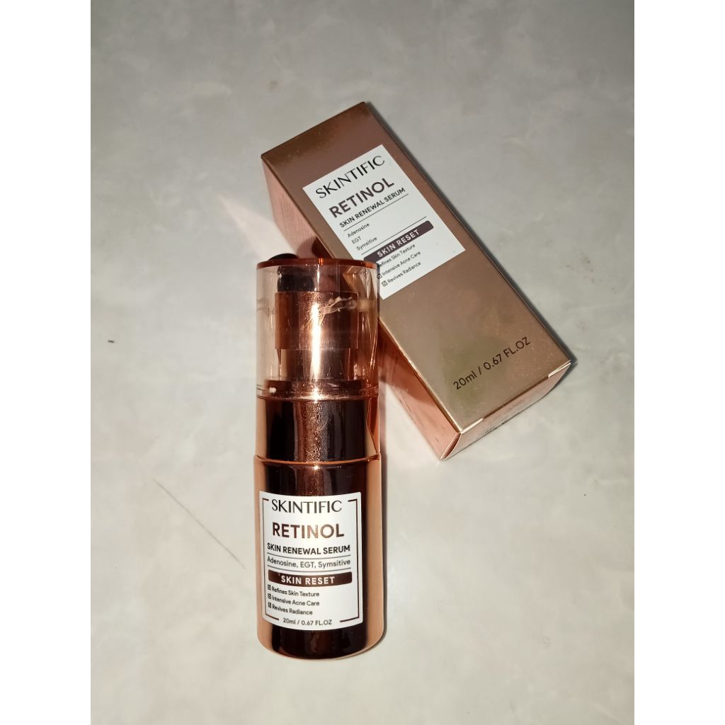 serum retinol skintific
