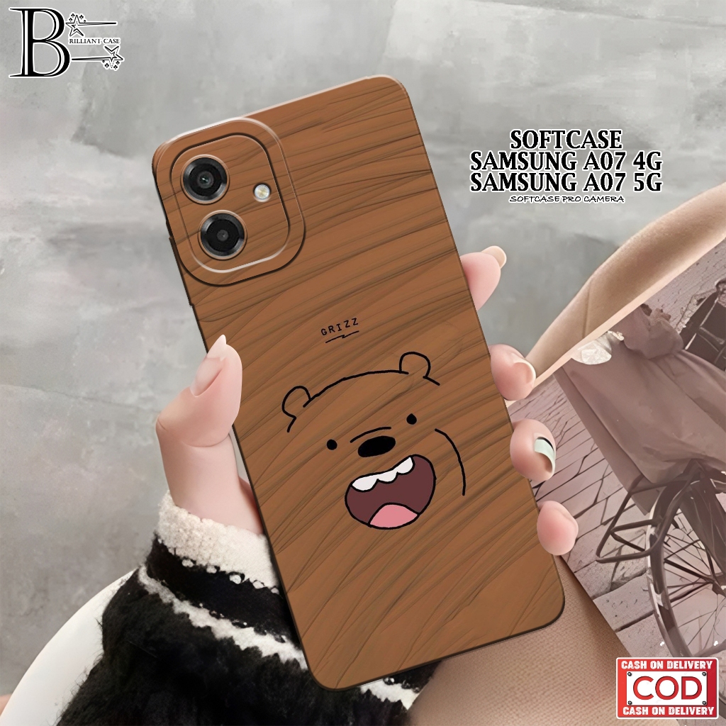 Case Samsung A07 5G 2026 Terbaru - Fashion Case  - Casing Samsung A07 5G 2026 - Silikon Pro Camera -